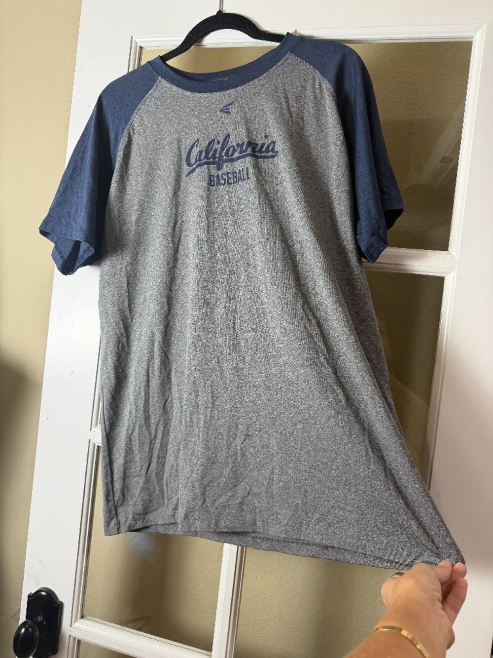 UC Berkeley Cal Bears Baseball Work Out Practice Shirt Easton Size Large